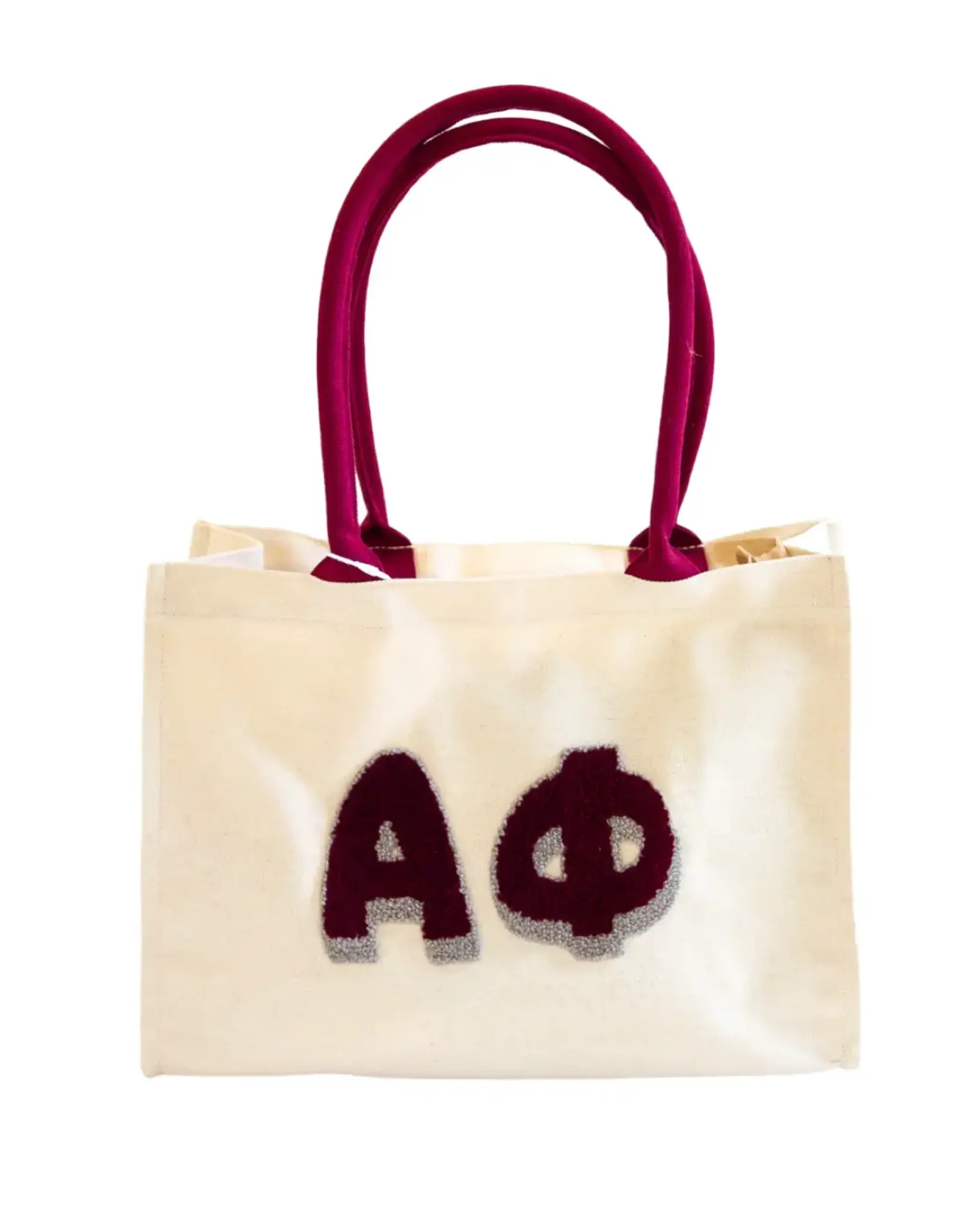 Duo Threads Sorority Chenille Tote Alpha Phi