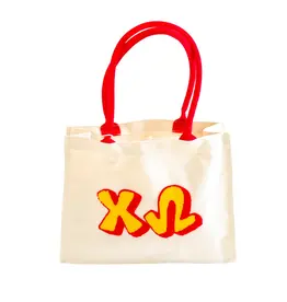 Duo Threads Sorority Chenille Tote Chi Omega