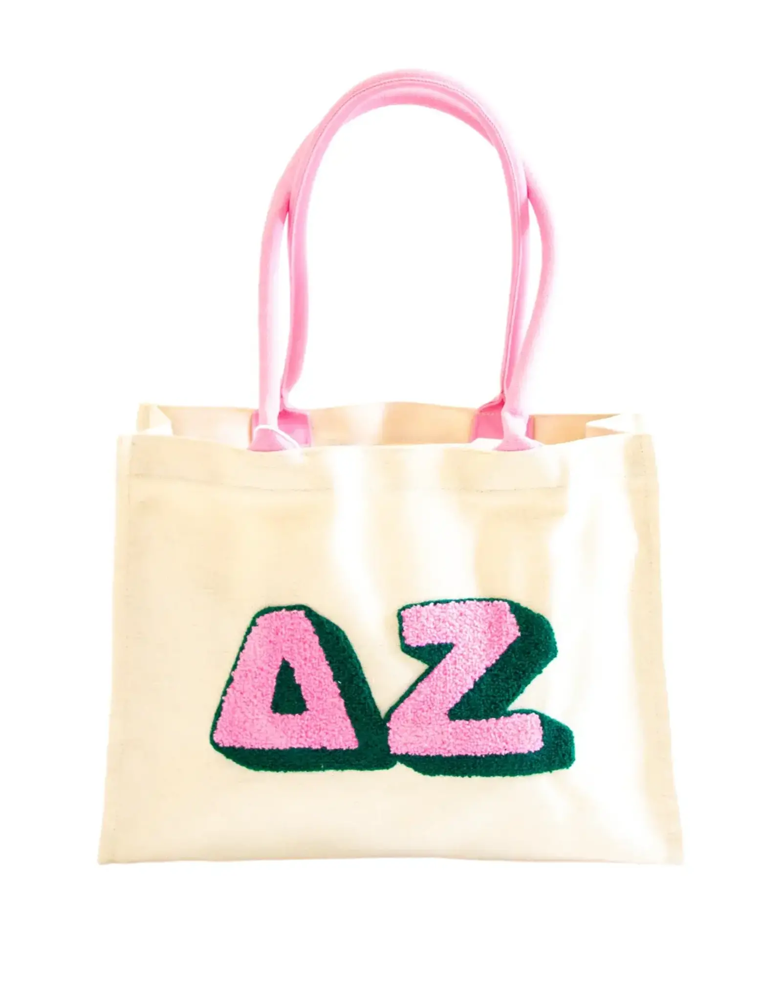 Duo Threads Sorority Chenille Tote Delta Zeta