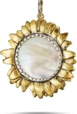 Waxing Poetic WP Moon Daisy Pendant