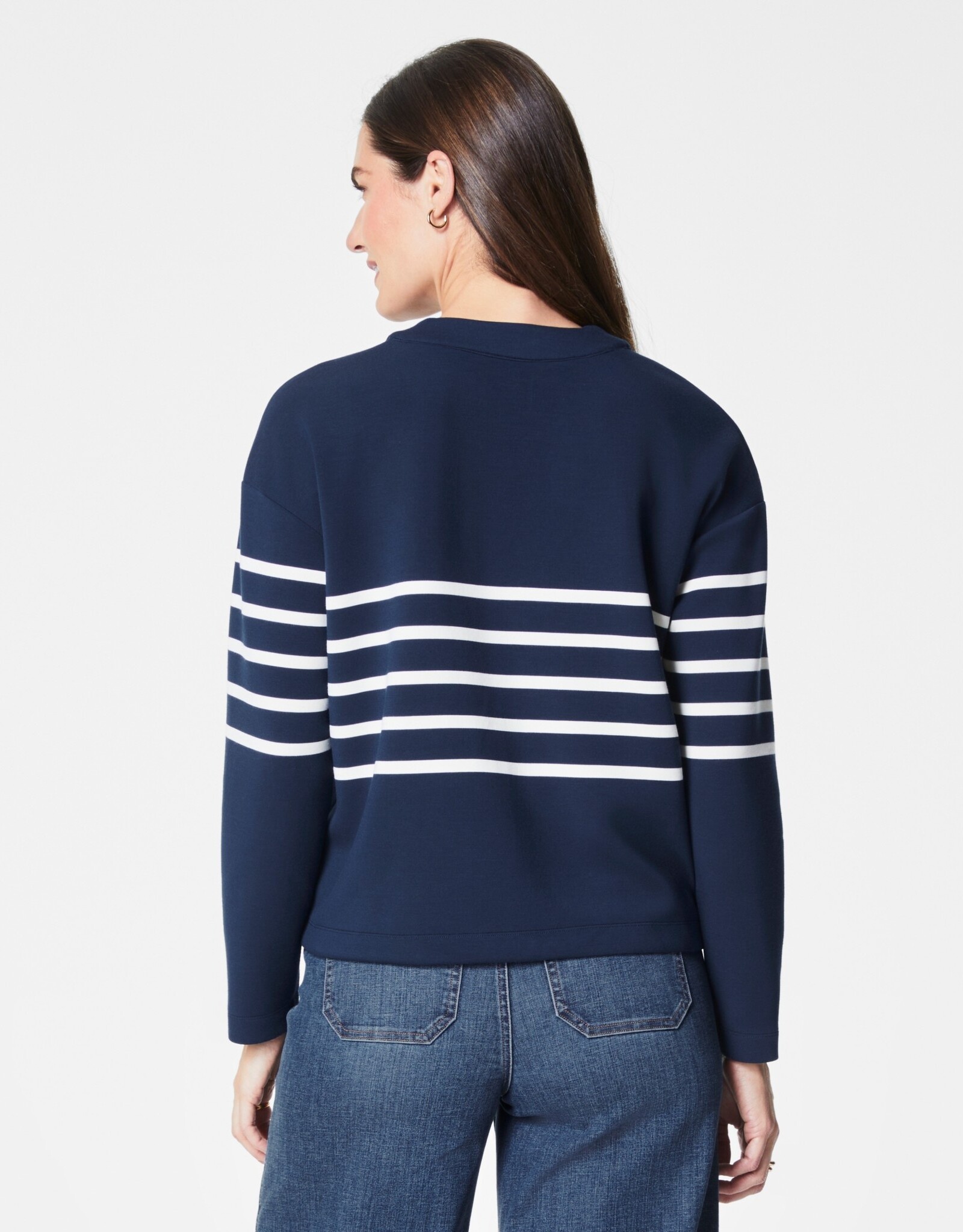Spanx Spanx Airessentials Cardigan Navy/Porcelain