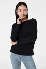 Spanx Spanx AirEssentials Boat Neck Tee Very Black