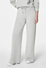 Spanx Spanx Air Essentials Wide Leg Pant light gray heather