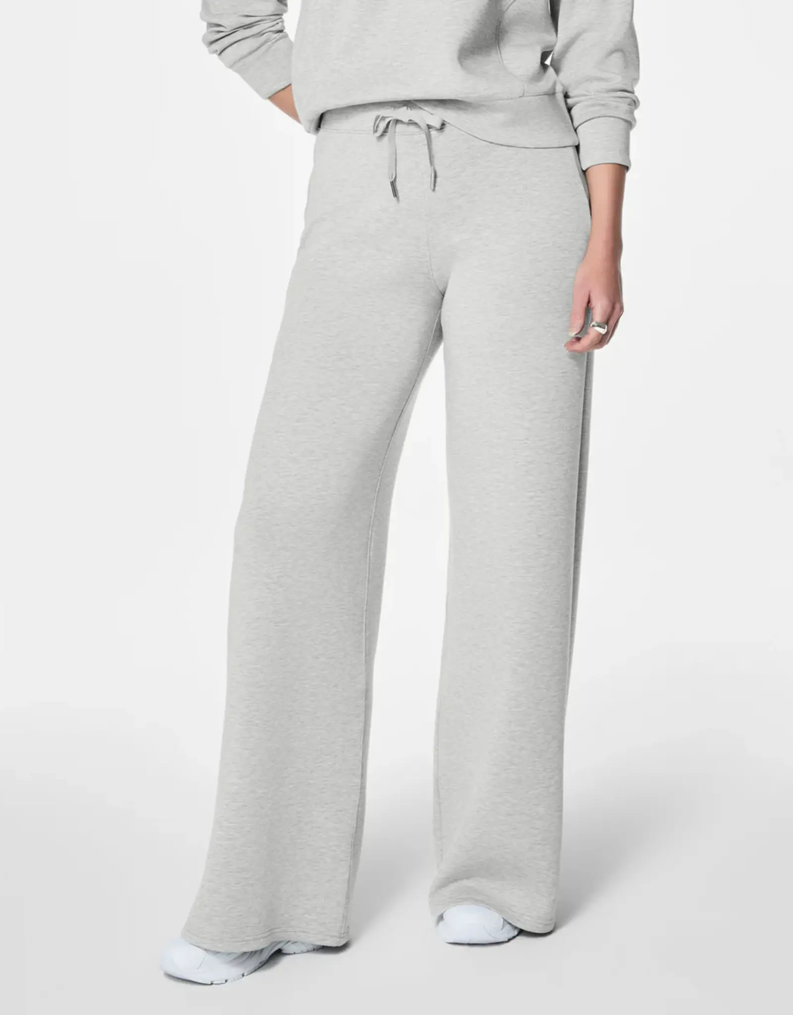 Spanx Spanx Air Essentials Wide Leg Pant light gray heather