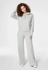Spanx Spanx Air Essentials Wide Leg Pant light gray heather