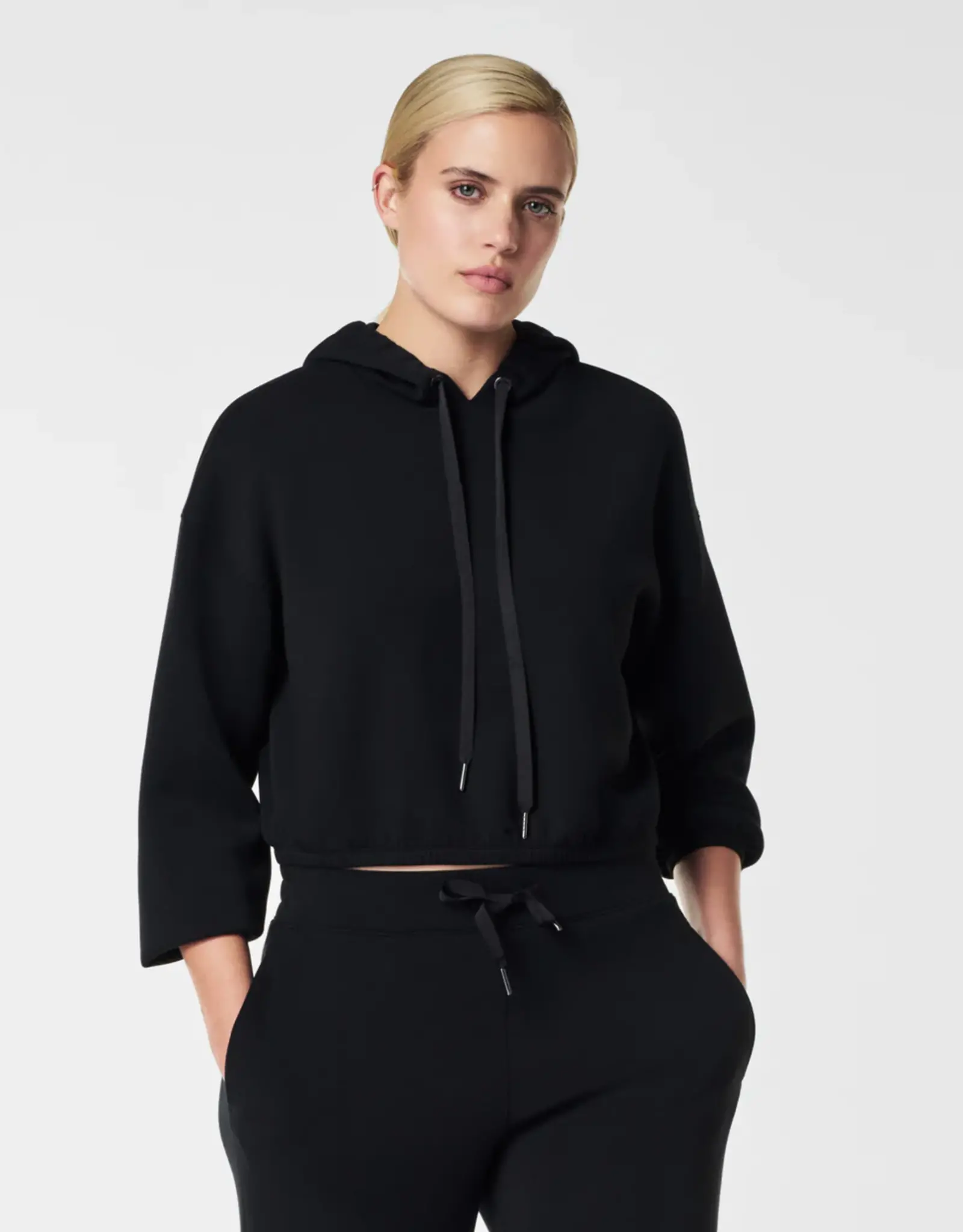 Spanx Spanx Airessentials Cinched Hoodie Black