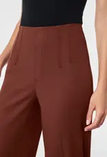 Spanx Spanx Stretch Twill Cropped Wide Leg Pant Hickory