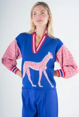 Emily McCarthy Emily McCarthy Lolli Sweater Charmed Cheetah