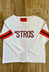 Sweater Vetter Sweater Vetter Custom Astros Sweater Wht/ Org/Navy