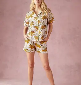Printfresh Printfresh Short Sleep Set Bagheera Blush