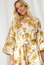 Printfresh Printfresh Long Robe Bagheera Blush