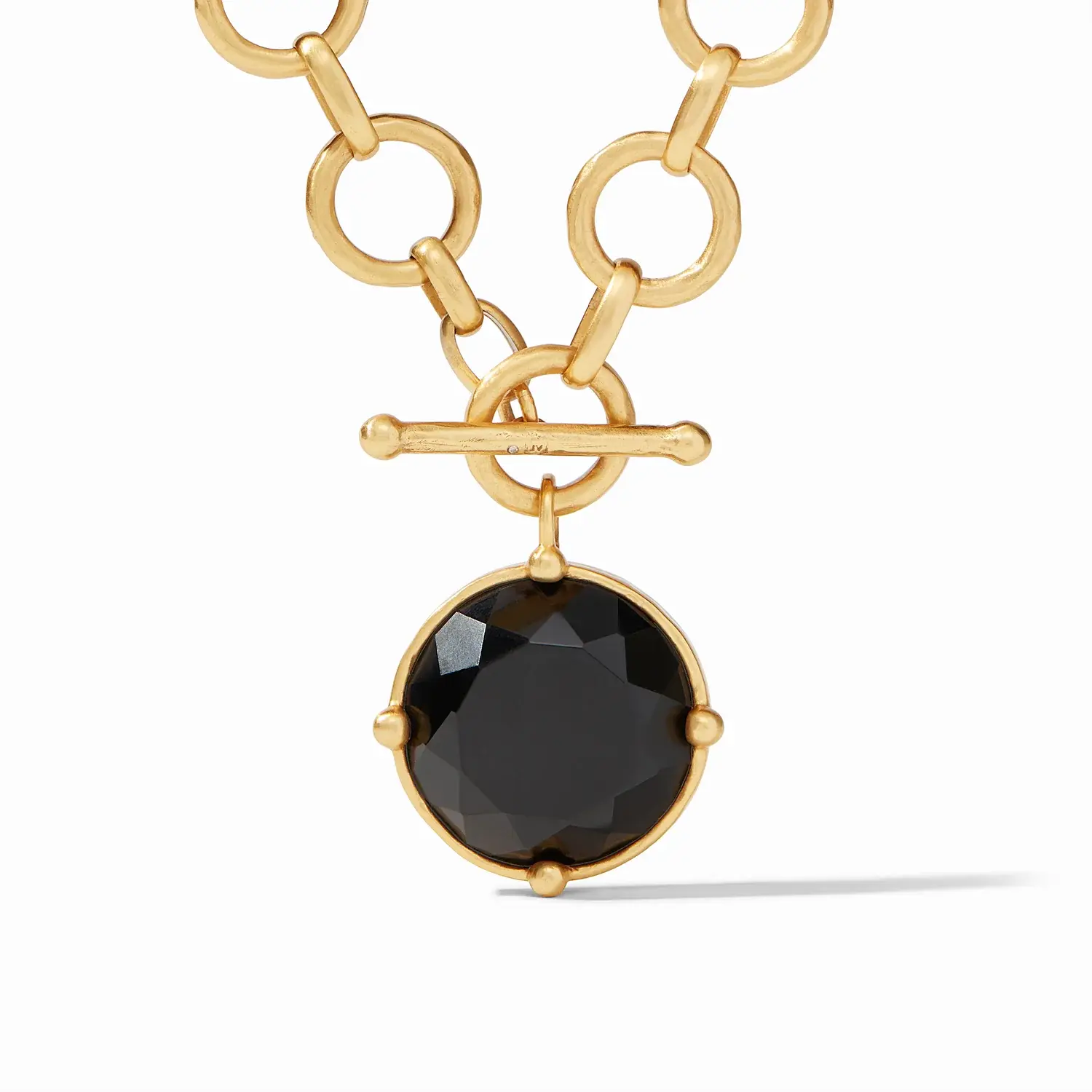 Julie Vos Julie Vos Honeybee Statement Necklace Obsidian Black Pretty