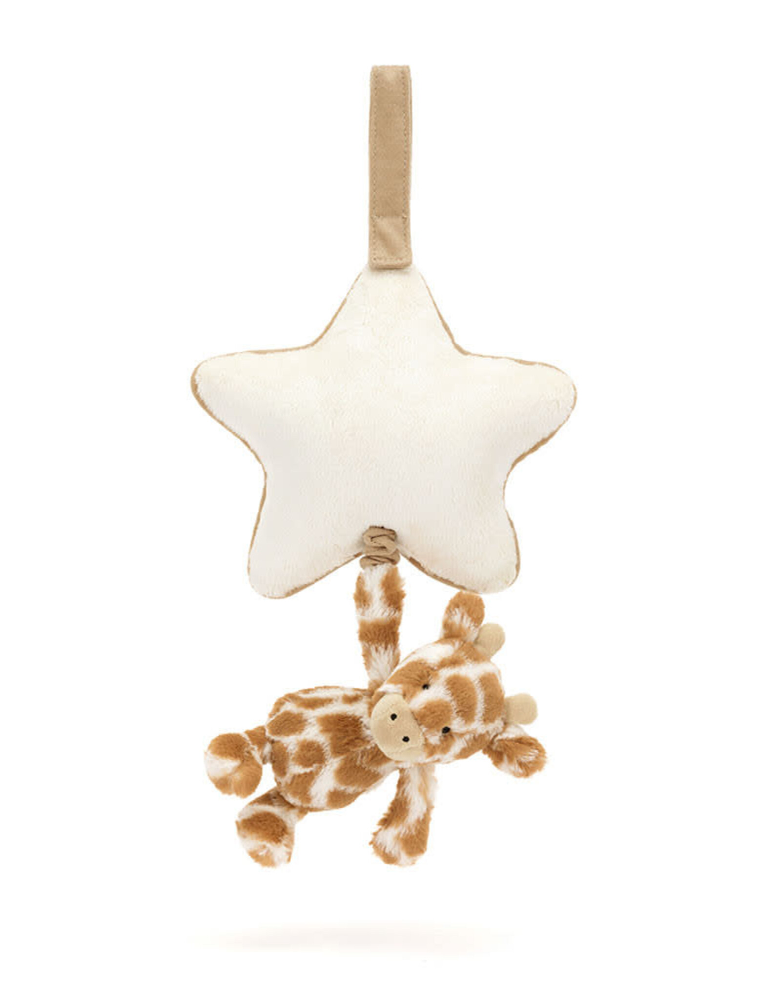 Jellycat Jellycat Bashful Giraffe Musical Pull
