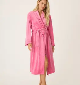 PJ Salvage PJ Salvage Velvety Velour Robe Fuschia