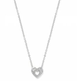 Brighton Brighton Enchanting Heart Sil Necklace