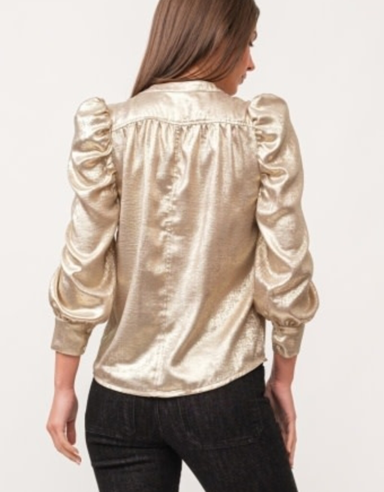 Dear John Denim Dear John Rowan Hidden Placket 3/4 Sleeve Top