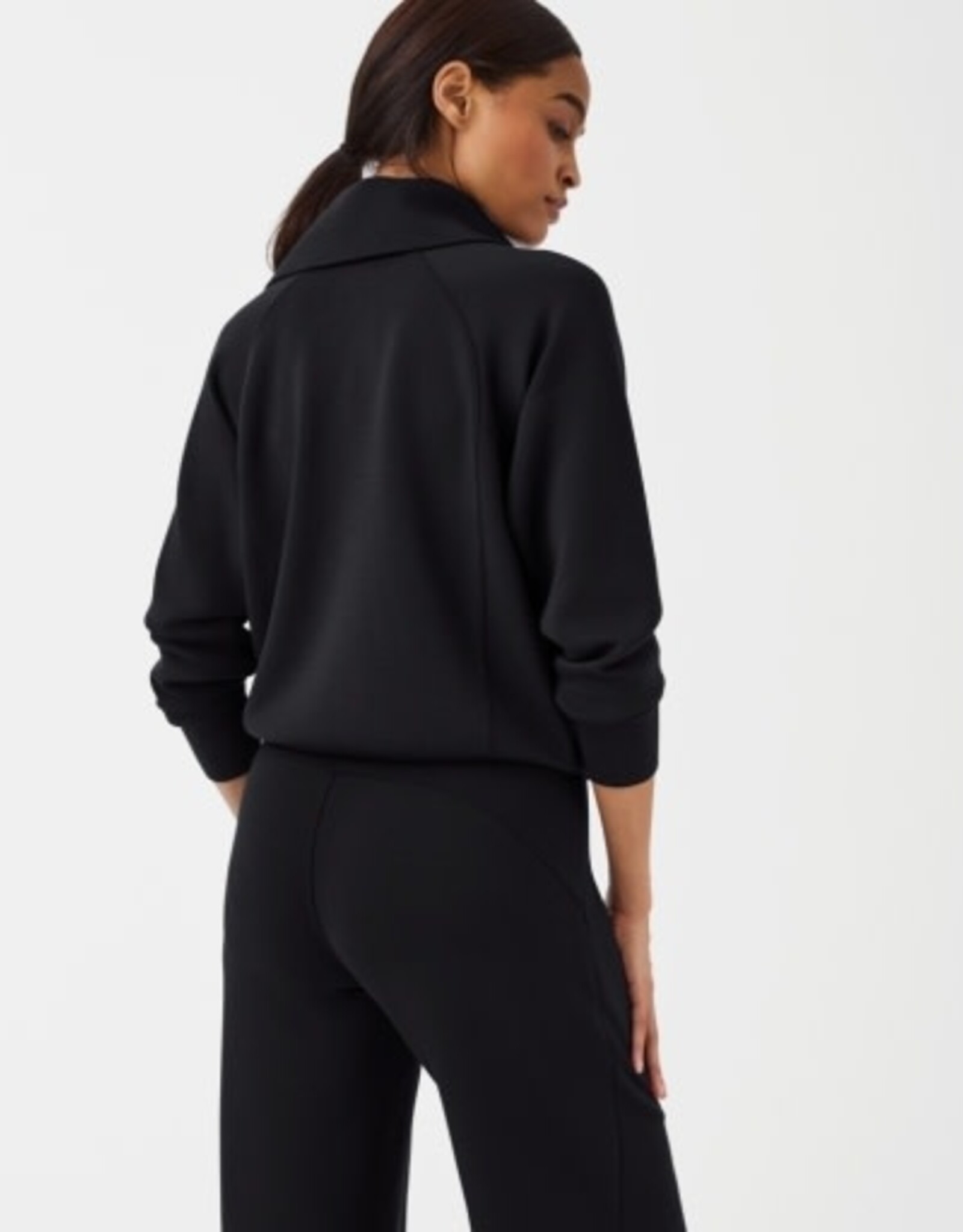 Spanx Spanx AirEssentials Half Zip Black