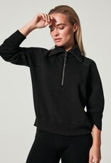 Spanx Spanx AirEssentials Half Zip Black