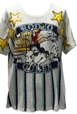 Queen of Sparkles Queen of Sparkles Grey Rodeo Queen Tee