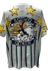 Queen of Sparkles Queen of Sparkles Grey Rodeo Queen Tee