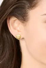 Julie Vos Julie Vos Heart Stud CZ