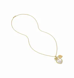Julie Vos Julie Vos Heart Trio Charm Pendant
