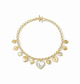 Julie Vos Julie Vos Heart Charm Necklace