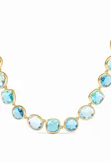 Julie Vos Julie Vos Kaleidoscope Tennis Necklace Bahamian Blue