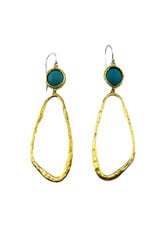 Waxing Poetic Waxing Poetic Infinite Sky Turquoise Dream Traveler Earrings