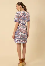 Hale Bob Hale Bob Bethany Navy Jersey Dress