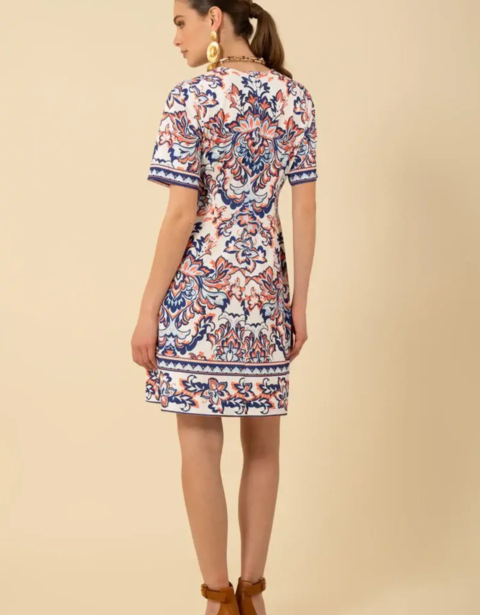 Hale Bob Hale Bob Bethany Navy Jersey Dress