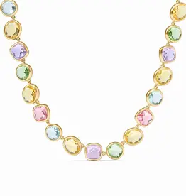 Julie Vos Julie Vos Kaleidoscope Tennis Necklace Multi Stone