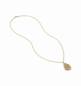 Julie Vos Julie Vos Kaleidoscope Statement Pendant Multi Stone