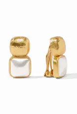 Julie Vos Julie Vos Catalina Clip Earring Pearl