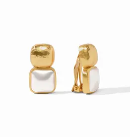 Julie Vos Julie Vos Catalina Clip Earring Pearl