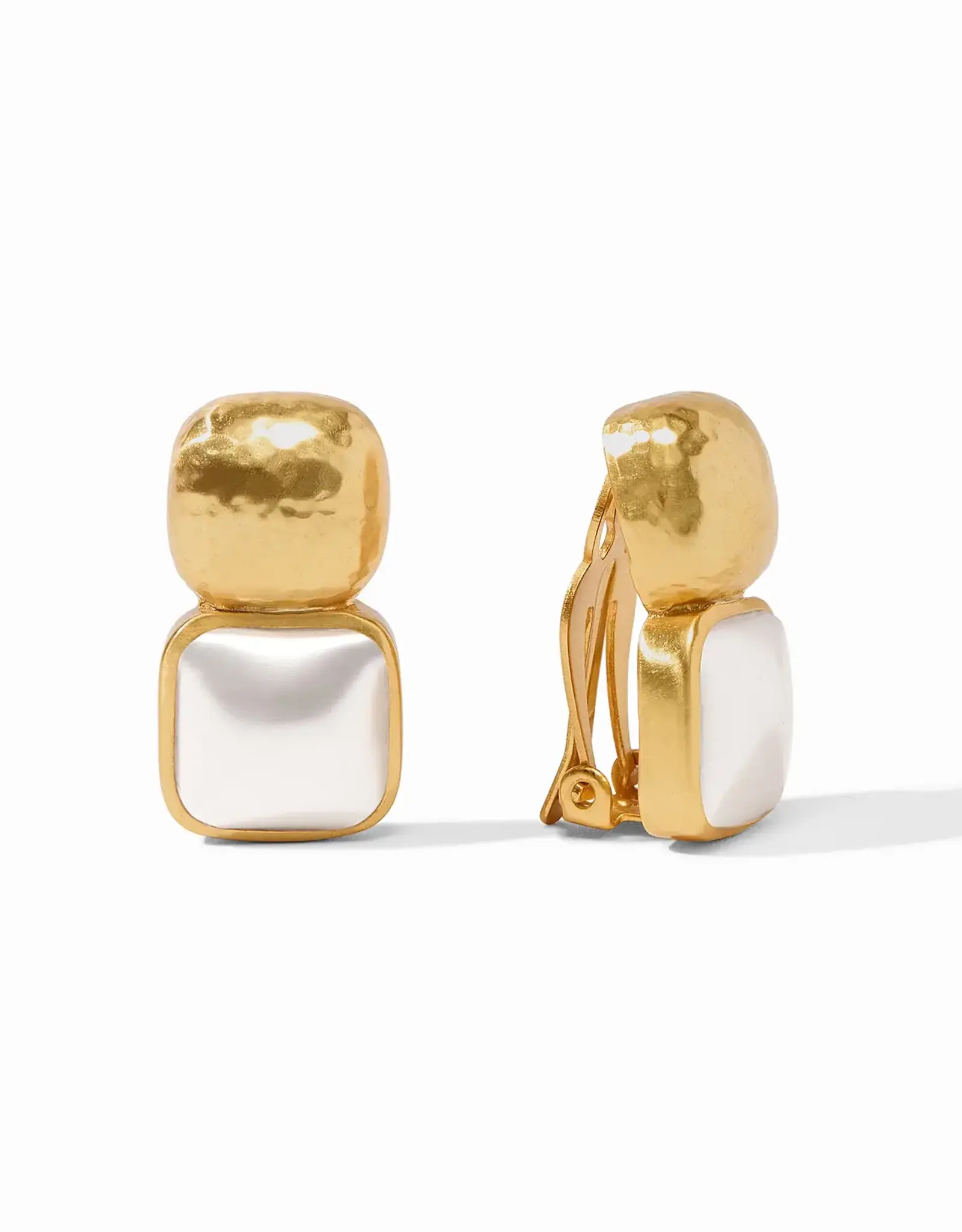 Julie Vos Julie Vos Catalina Clip Earring Pearl