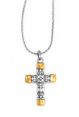 Brighton Brighton Venezia Rev Large Cross Necklace