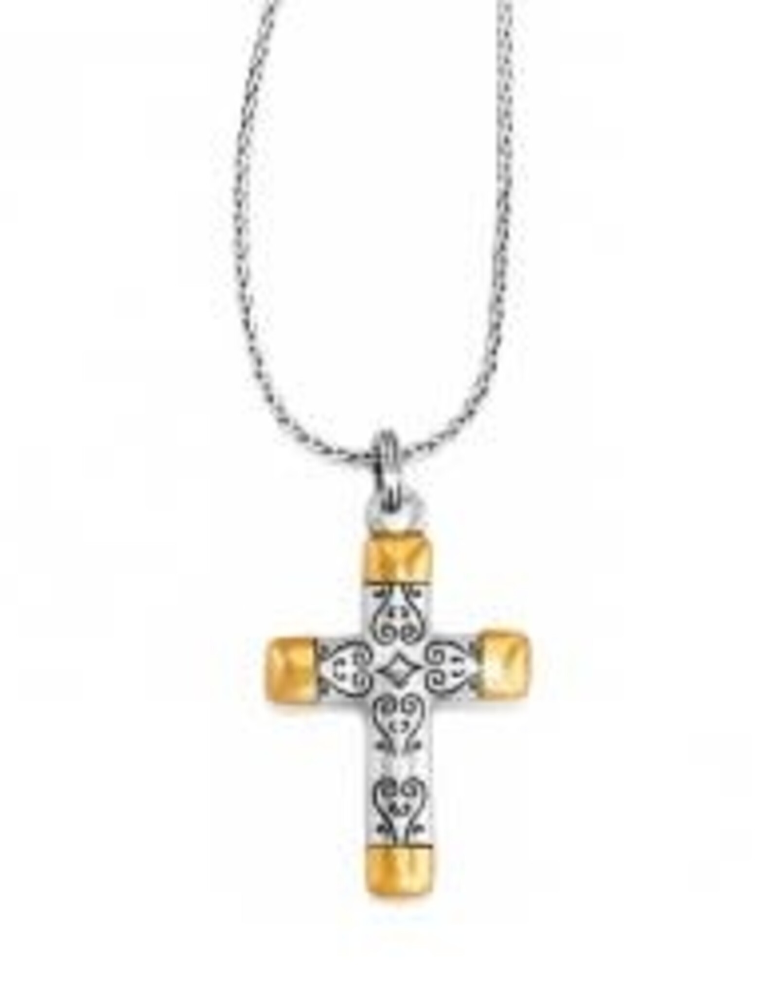 Brighton Brighton Venezia Rev Large Cross Necklace