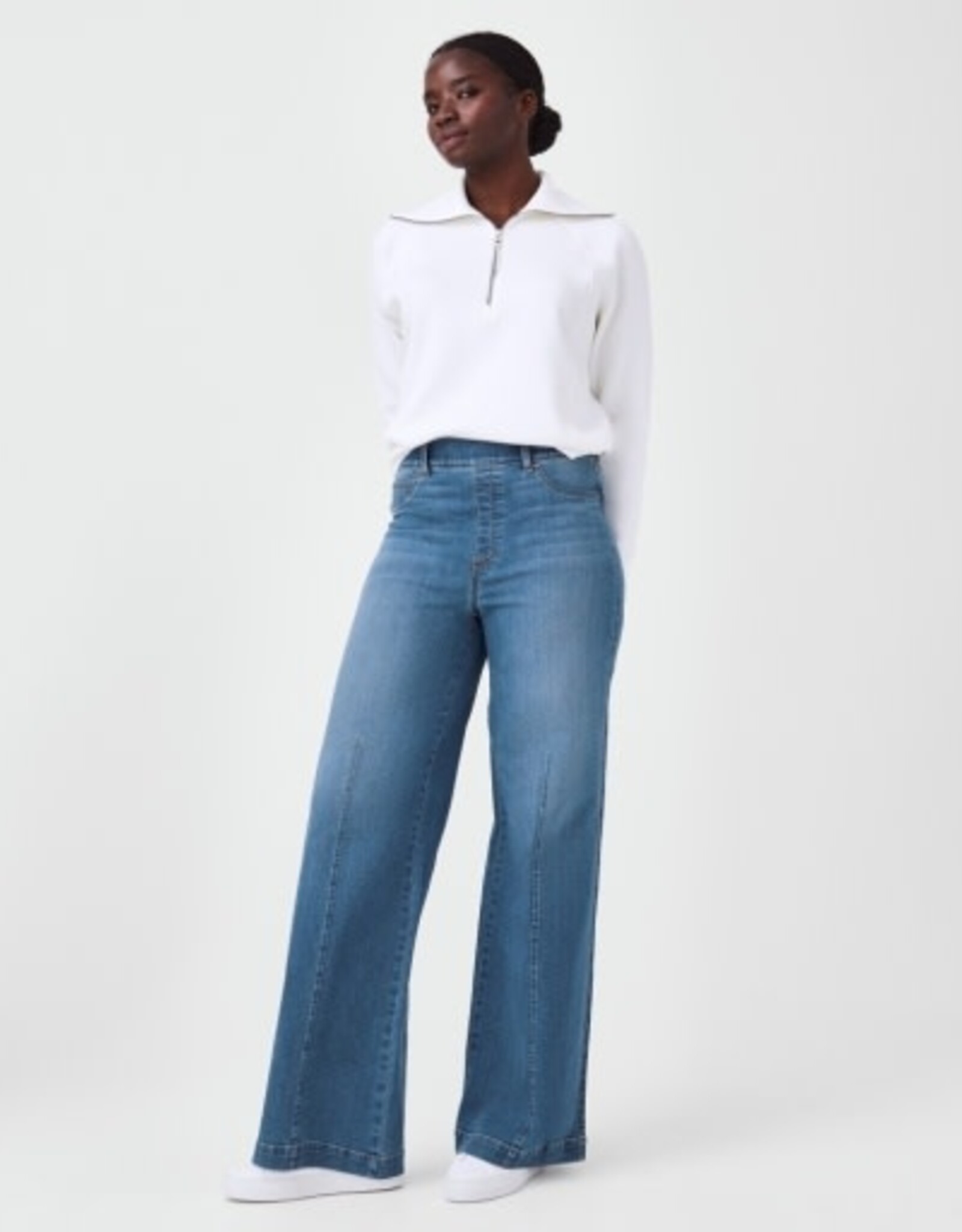 Spanx Spanx AirEssentials Half Zip Powder