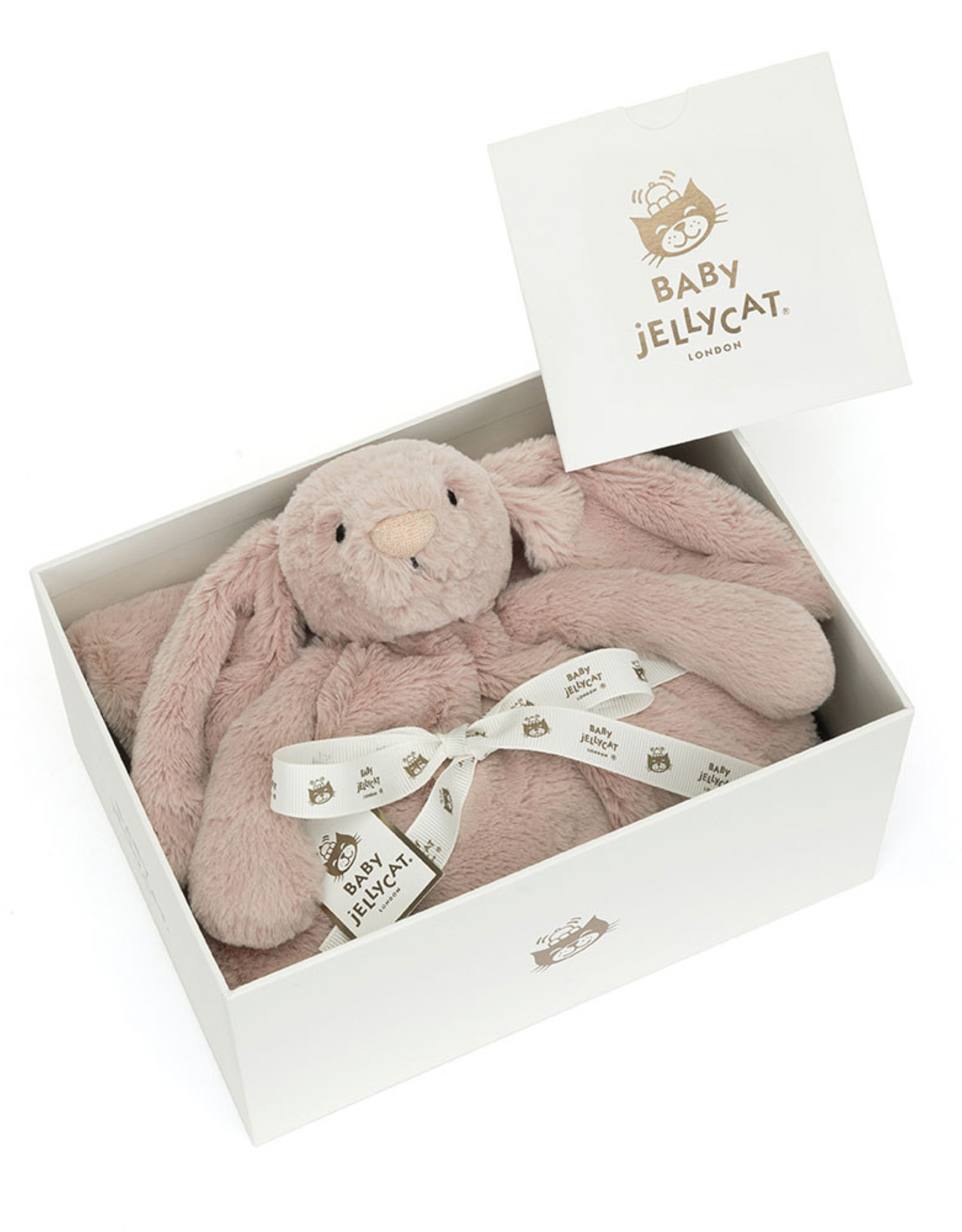Jellycat Jellycat Bashful Luxe Bunny Rosa Blankie