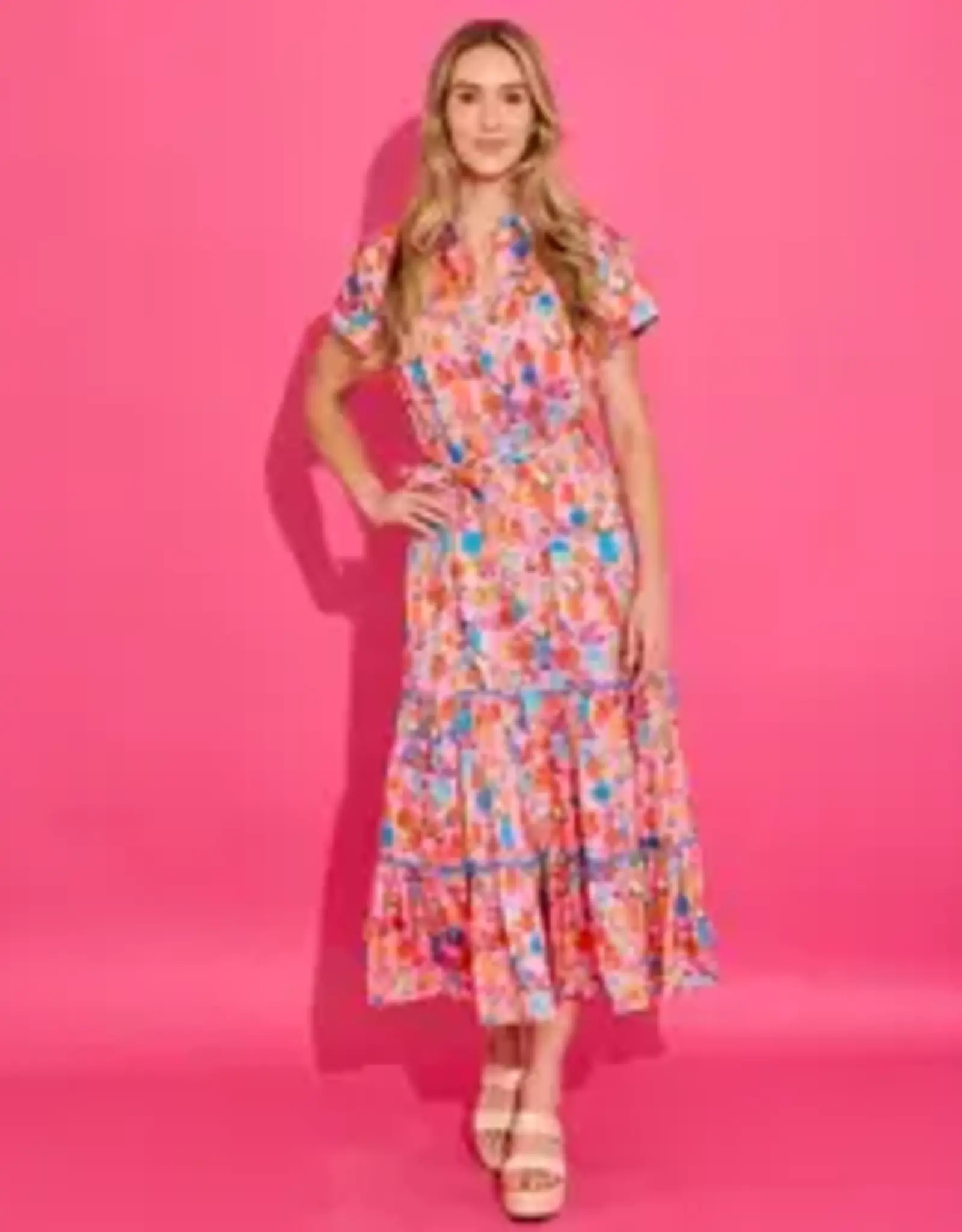 Alden Adair Alden Adair Rachel Dress Pink Chantilly