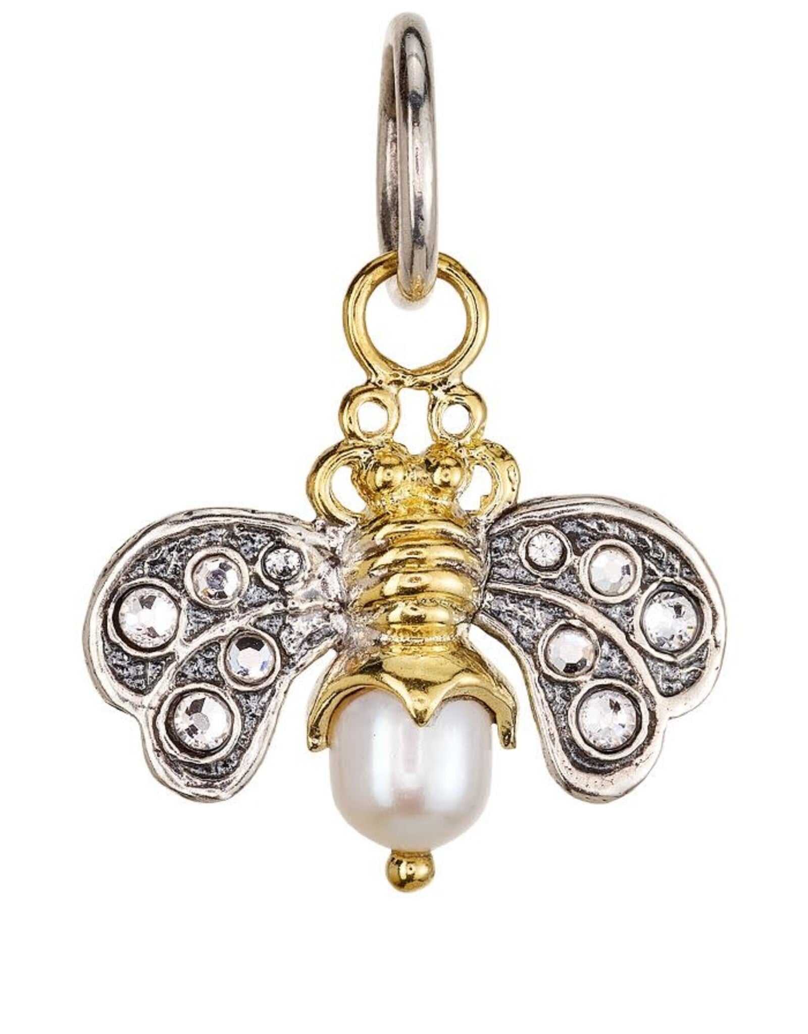 Waxing Poetic Waxing Poetic Crystal Honeybee Charm