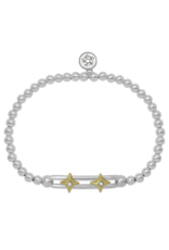 Waxing Poetic Waxing Poetic Channel Stretch Bracelet North Star