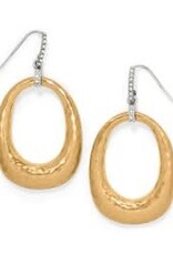 Brighton Brighton Meridian Geo Open Hoop Fr Earring