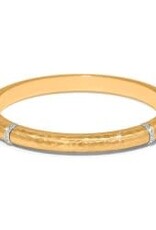 Brighton Meridian Geo Hinged Bangle