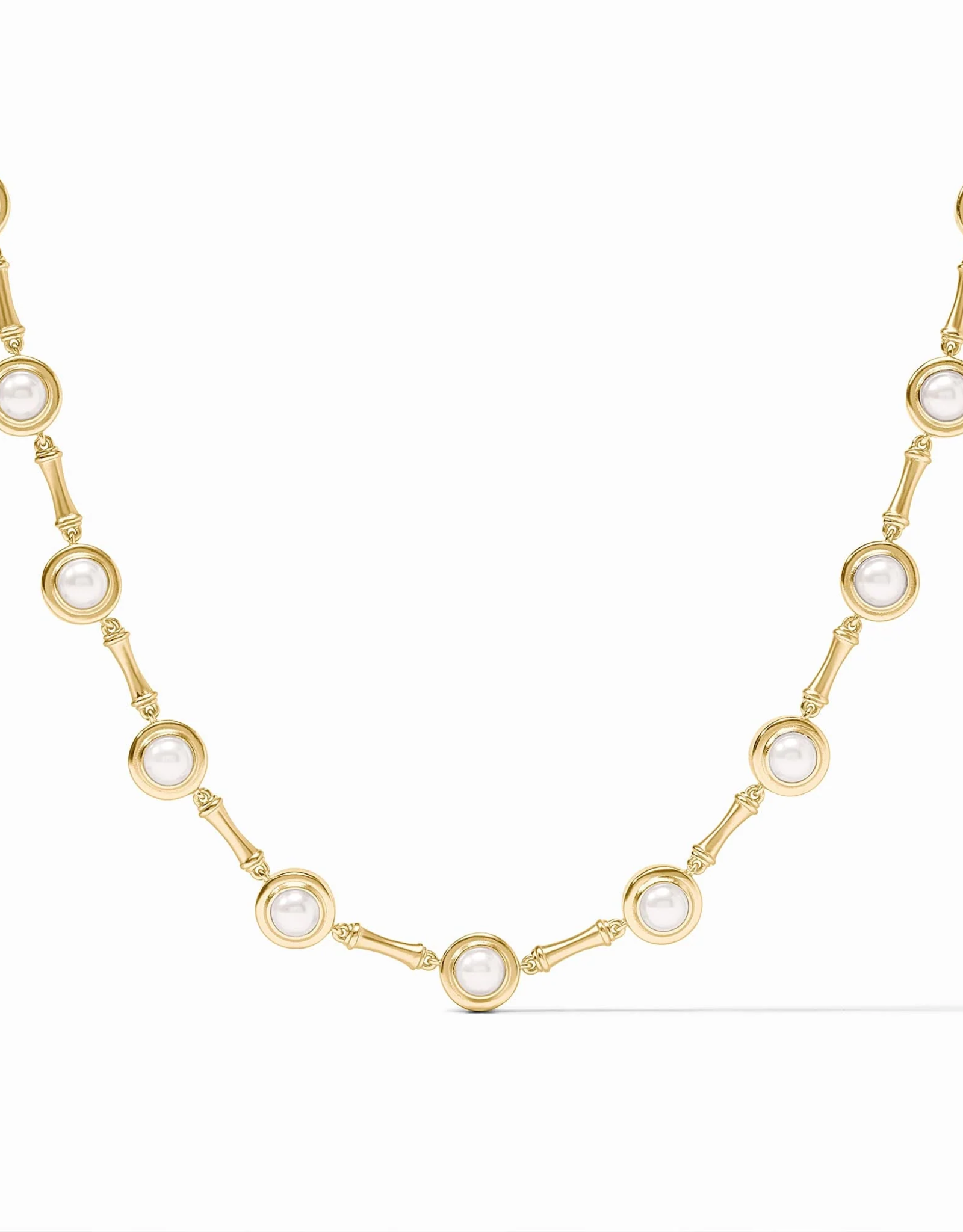 Julie Vos Julie Vos Bamboo Pearl Necklace