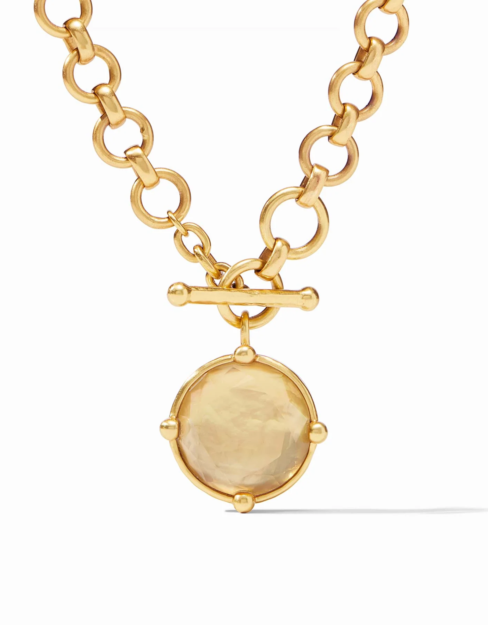 Julie Vos Julie Vos Honeybee Demi Necklace Champagne