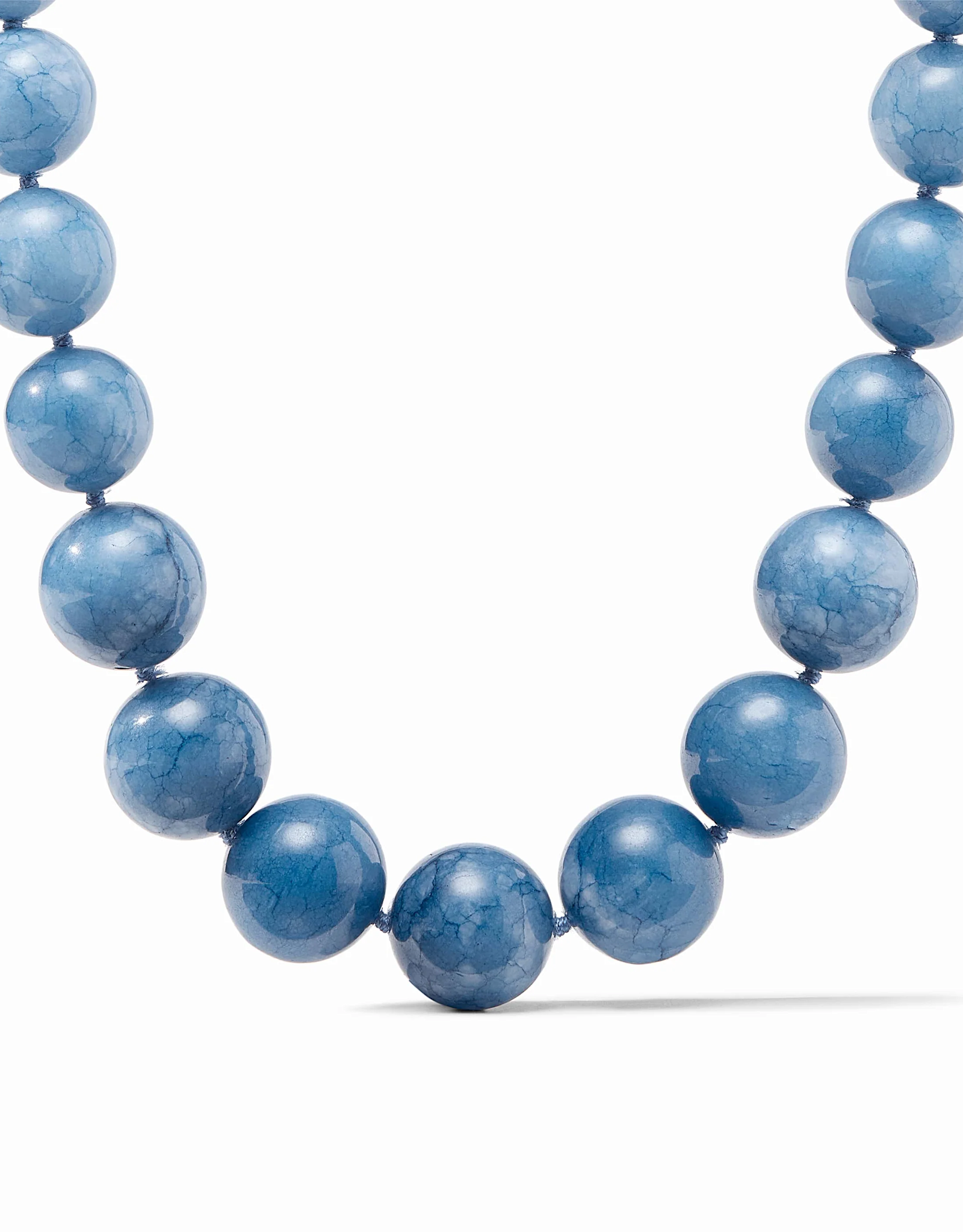 Julie Vos Julie Vos Bonbon Statement Necklace Aqua Aura Blue