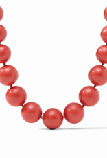 Julie Vos Julie Vos Bonbon Statement Necklace Coral Red