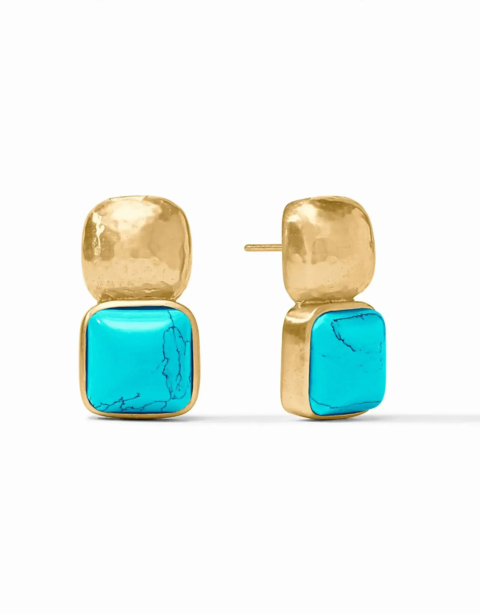 Julie Vos Julie Vos  Catalina Earring Turquoise Blue